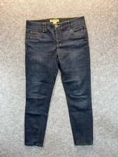 Democracy Jeans Women's 12 AB Technology Skinny Stretch Dark Blue Denim Pants