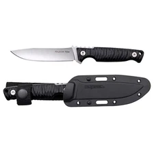 Cold Steel Razor Tek 4116 Clip Point Blade Knife Black GFN Handle Sheath FX-4RZR