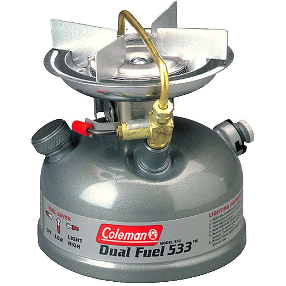 Coleman 533 Dual Fuel Stove | eBay Coleman 533 Dual Fuel Stove | eBay