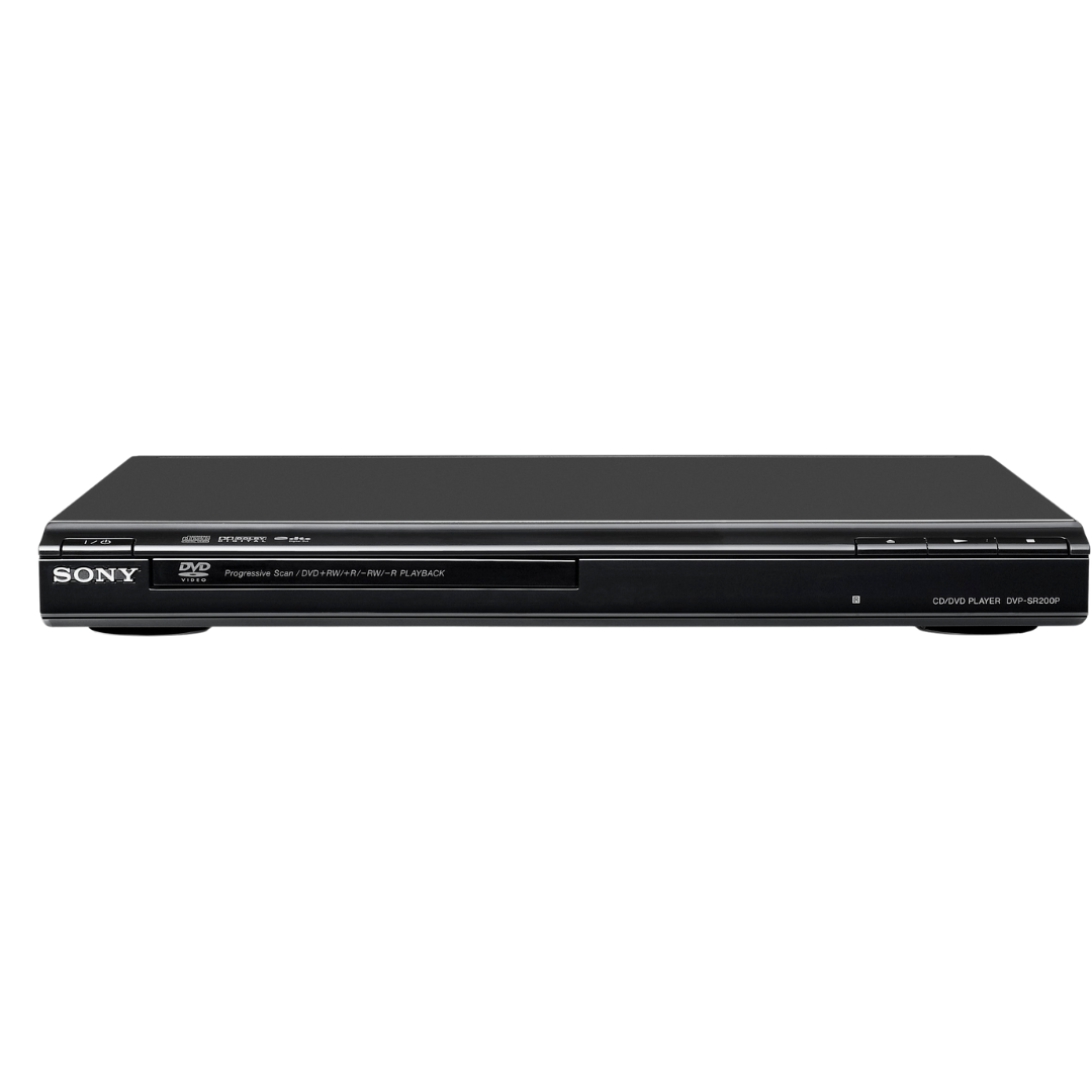 Sony DVP-SR200P CD DVD Slim Multimedia Player 720p HD Digital
