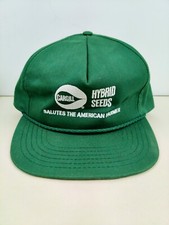 Vtg USA MADE Cargill Seed Farm Trucker Hat Snapback Cap Vintage New NOS