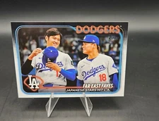 2024 World Series YOSHI YAMAMOTO - SHOHEI OHTANI #US13 Topps - LA DODGERS ⚾️