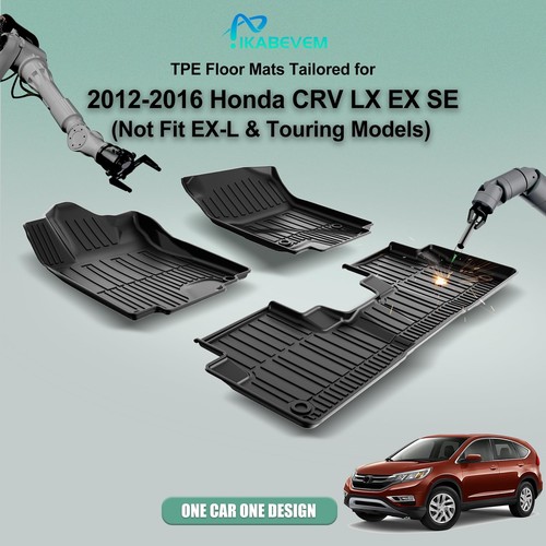 Original 2012-2016 CRV Floor Mats for Honda CR-V LX EX SE (Not Fit EX-L & Tou... - Picture 2 of 8