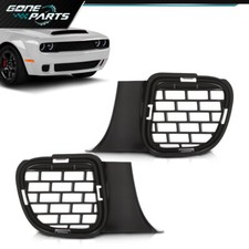 Fit For 2015-2023 Dodge Challenger Front Bumper Insert Fog Light Cover Lhrh