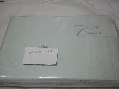New Charisma Frampton Flora King Bedskirt 78x80 100% Egyptian Cotton Sage NIP