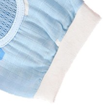 (Blue)Baby Arm Sleeve Pillow Breathable Sweat Absorbent Cervical Spine