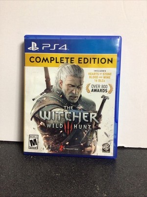 The Witcher 3: Wild Hunt Complete Edition Sony PlayStation 4 PS4 CIB