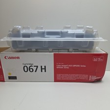 GENUINE - CANON 067H High Yield YELLOW TONER 067 H 5103C001 LBP630C OPEN BAG