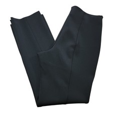 Good American Black001 GWB0066 Scuba Flare Ankle Zip Pants Size 5