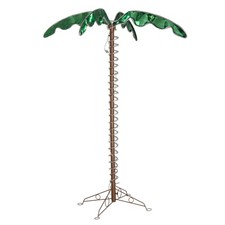Lighted Palm Tree Outdoor Artificial Tropical...
