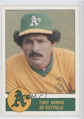 1982 Granny Goose Potato Chips Oakland A's Food Issue Tony Armas 0b1