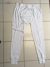 MENS WHITE LONG JOHNS RAF AIRCREW ISSUE - BRAND NEW , UNISSUED -  S M L & XL