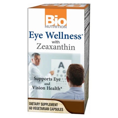 Eye Wellness with Zeaxanthin 462 mg 60 Caps By Bio Nutrition Inc