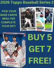 2026 Topps Serie 2 ⚾ BASE SINGLES #601-700 ⚾ ¡Tú eliges y completa tu conjunto! 🔥