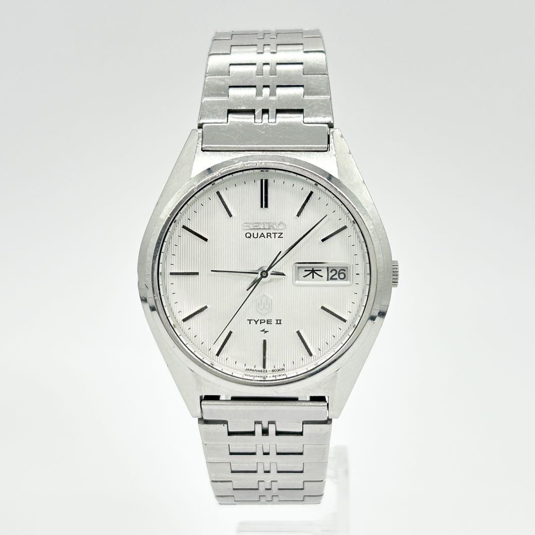 II SEIKO Quartz Wristwatch TYPE 4623-8020 - vintagewatches.pk