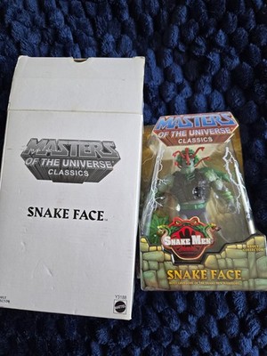 2013 Mattel Masters of the Universe Classics Snake Face7'' Figure NMIB MotU MotUC