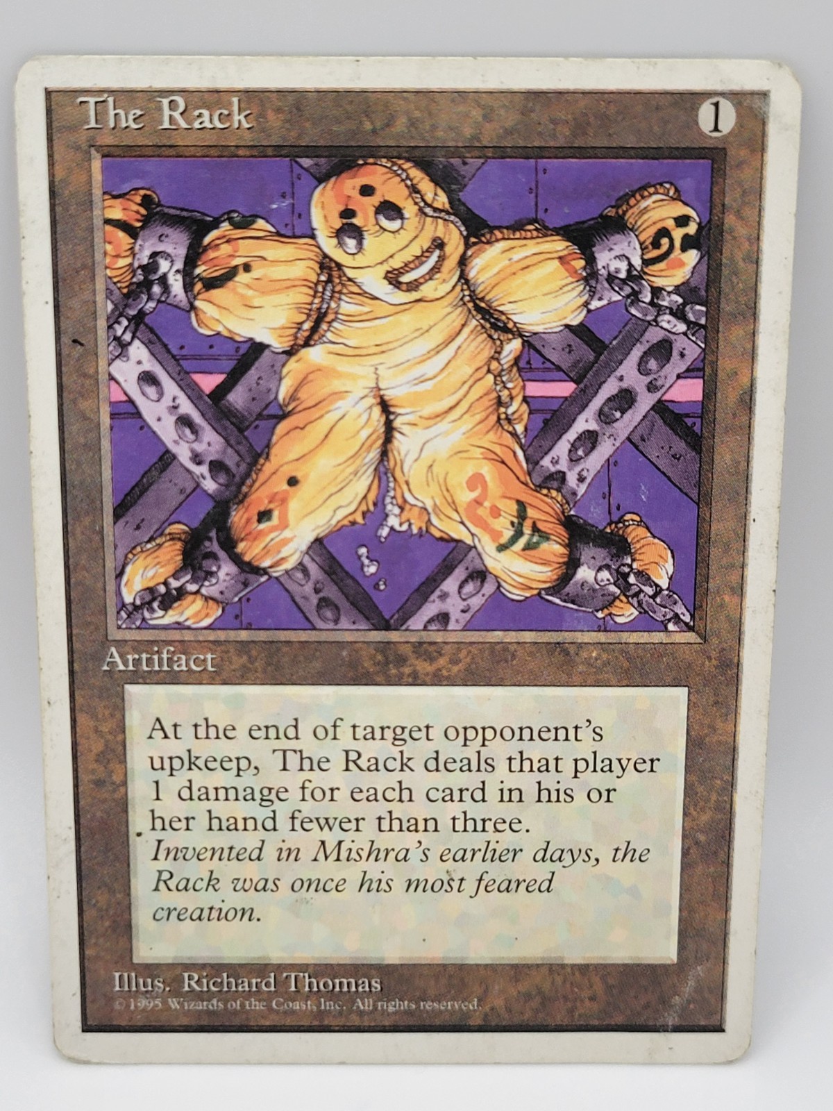 The Rack Revised Artifact HP MTG