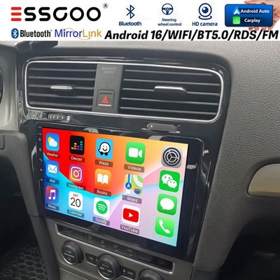 DAB Für VW Golf 7 MK7 2012-2017 Android 16 Autoradio Carplay GPS BT5.0 RDS AM FM