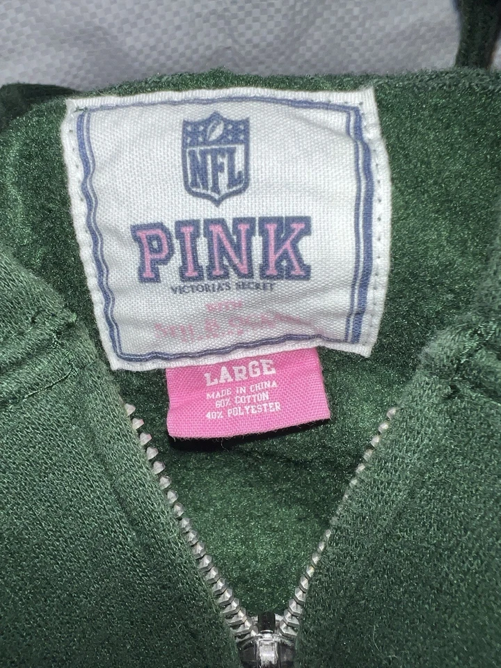 Green Bay Packers Victora’s Secret Ocean Clothing Sudadera con Capucha Mujer Lentejuelas Grandes De Colección Foto 3 de 3