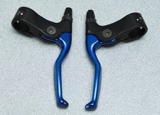 DIA COMPE SS-7 Brake Levers, vintage mtb vrc cantilever/canti blue