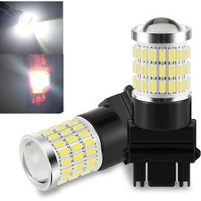 3157 LED Bulb White, LED Reverse Light Bulbs Super Bright for Tail Brake Lights