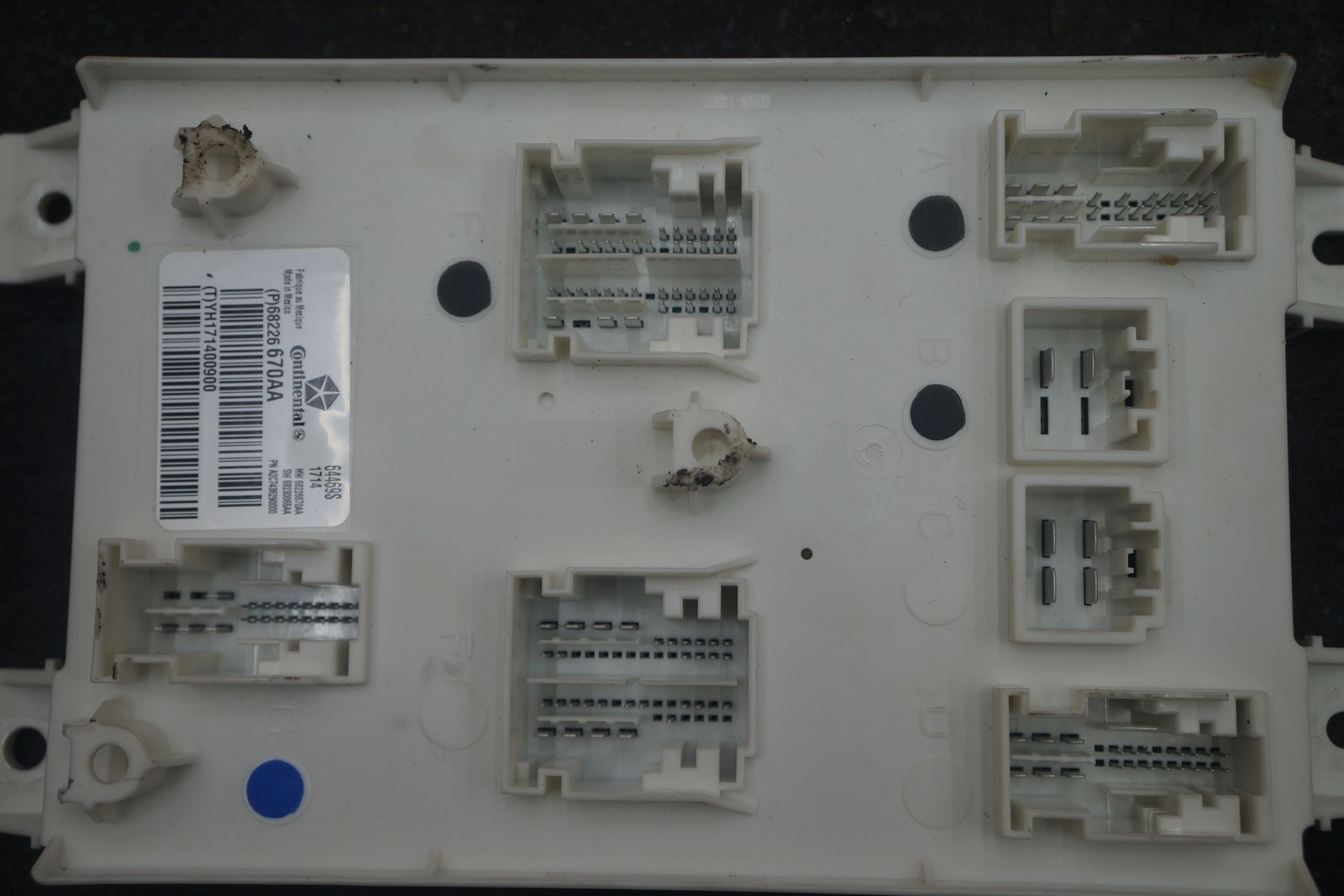 Body Computer Control Module ECU 670033012 68226670AA Maserati Ghibli 2013-16
