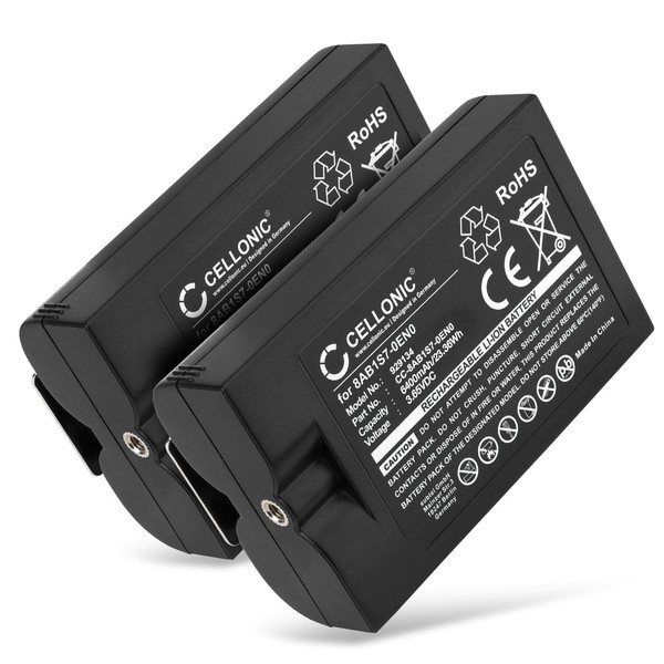 2X Akku FüR Ring Video Doorbell 2 6400Mah-image