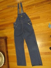 Vintage OSH KOSH B'GOSH Vestbak Bib Men's Blue Denim Overalls 32 x 30 Inseam?