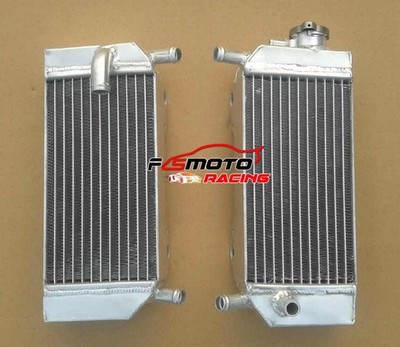 For HONDA CRF250X CRF250R 2004 2005 2006 2007 2008 2009 Aluminum Radiator