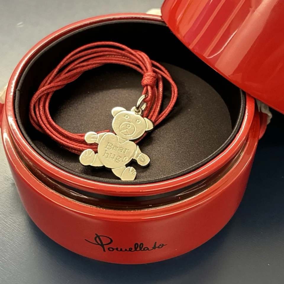 Pomellato Collana Orsetto Orso Argento Limited Edition Raro Collezionismo - Immagine 4 di 4