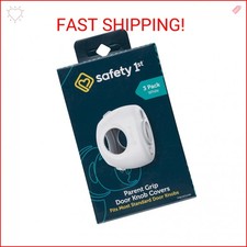 Safety 1st Parent Grip Door Knob Covers, White, One Size Pack of 3 