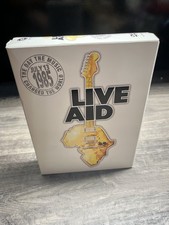 Live Aid - The Day The Music Changed The World 4 Disc DVD Set, 2004 W/ Booklet