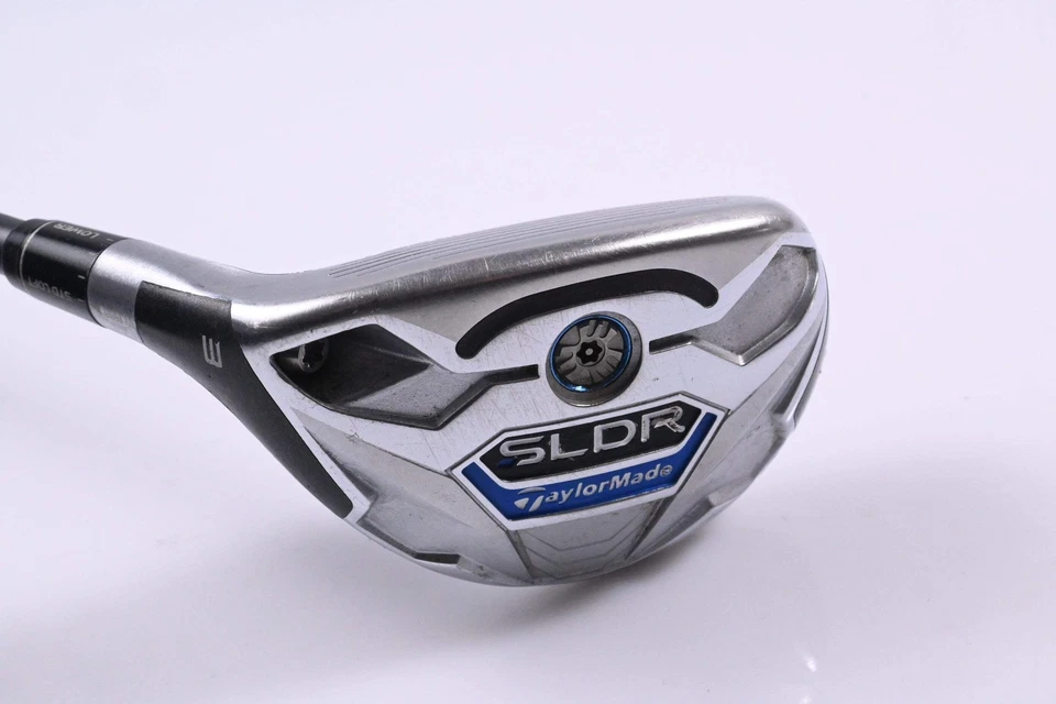 Left Hand Taylormade SLDR #3 Hybrid / 19 Degree / Stiff Flex Fujikura Speeder 93 - Image 2 of 4