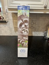 Diamond Dotz Diamond Painting Kit: Sweet Racoons