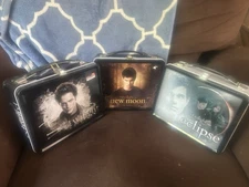 VINTAGE NECA TWILIGHT 3-LUNCHBOX LOT w/ THERMOSES!