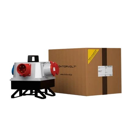 Stromverteiler BAU 1x32A 1x16A 3x230V mit 16A Anbaustecker Doktorvolt 6176 - Bild 1 von 4