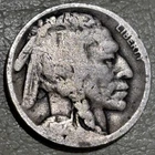 1917s Buffalo Nickel, nice original AG condition coin part date clear mintmark