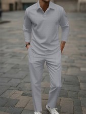 Mens Sweatsuits 2 Piece Sport Tracksuit Jogger Sweat Suits Jogging Outfits