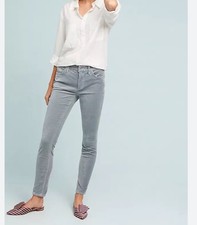 Anthropologie Pilcro Velvet High-Rise Ankle Skinny Stretch Women's Jeans 30