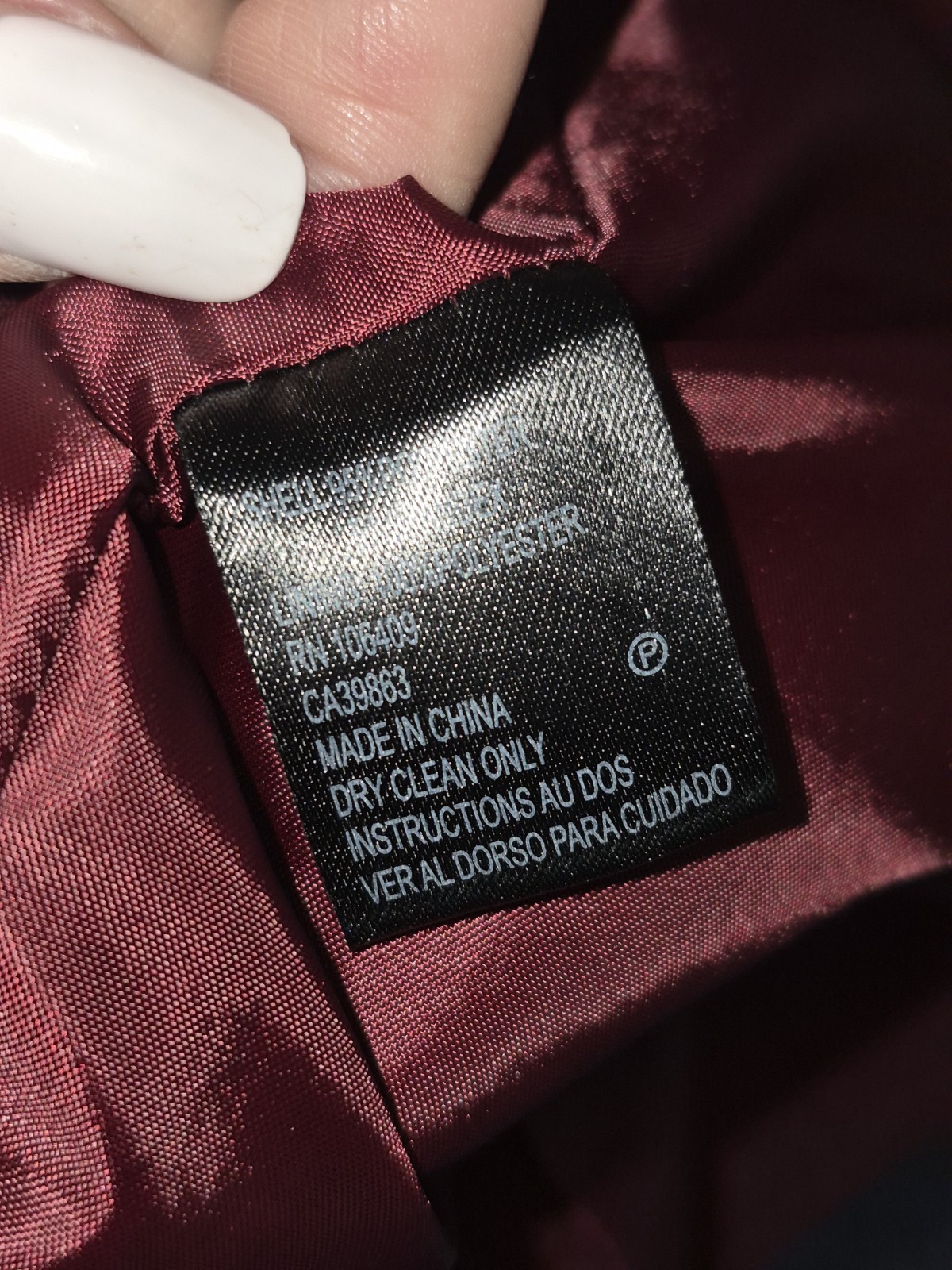 Tahari Burgundy Blazer Arthur S Levine Office Siren Quiet Luxury Jacket UK16 image 3