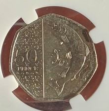 2023 King Charles III Atlantic Salmon 50 pence