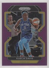 2022 Panini Prizm WNBA Purple Prizm 87/99 Kaela Davis #127 nd3