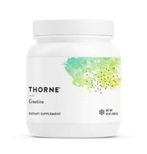 THORNE Creatine Monohydrate Powder 16oz Muscle, Energy Fresh 12/2026 New Sealed