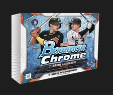2026 BOWMAN CHROME BASEBALL HOBBY BOX 2 AUTOs Brand New Sealed Presale LAST BOX!