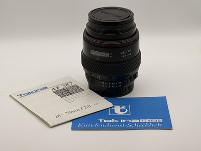 Tokina AF 28-70mm F2.8-4.5 Nikon AF-D Mount+ Leitung + Schutz