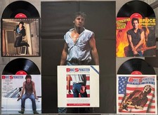 BRUCE SPRINGSTEEN BORN IN THE USA 12-INCH SNGL COLLECTION~NM '85 UK 4-LP BOX SET