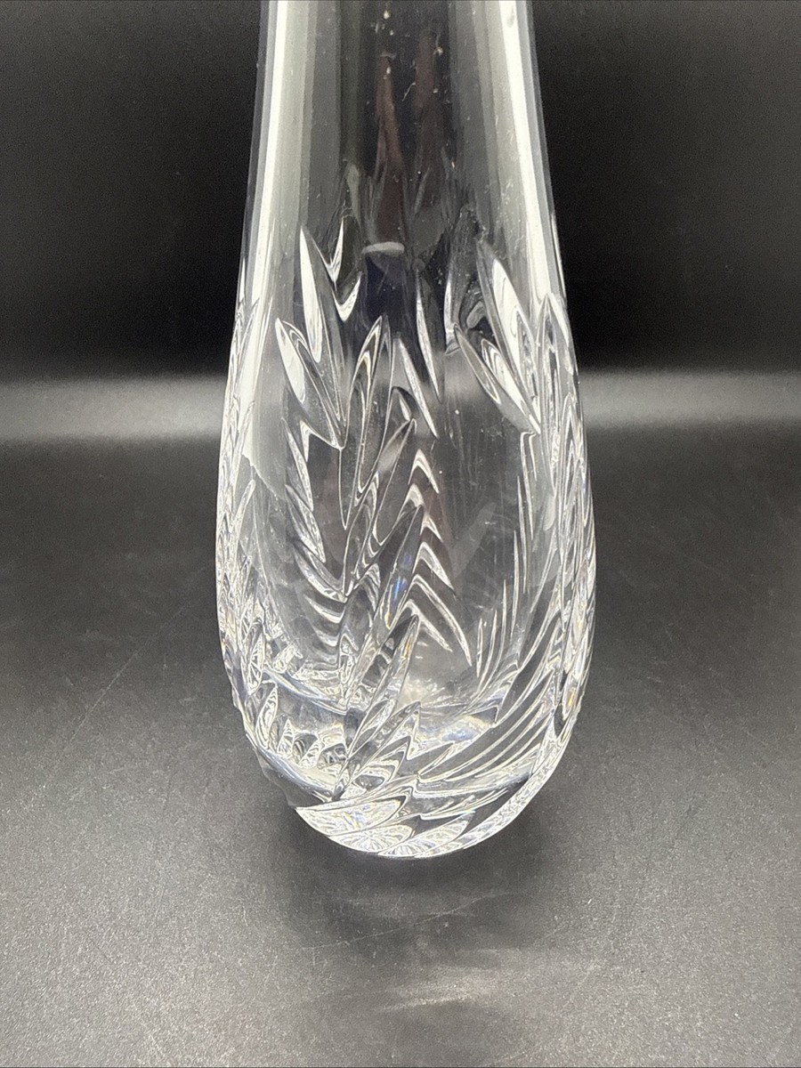 Tiffany & Company Cut Crystal Marion Bud Vase 8.25” | eBay