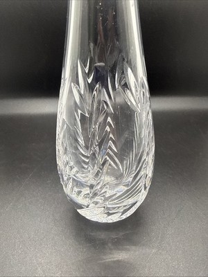Tiffany & Company Cut Crystal Marion Bud Vase 8.25” | eBay