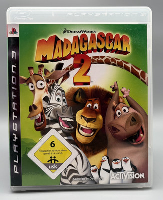 Madagascar 2 (Sony PlayStation 3) PS3 Gut mit Anleitung