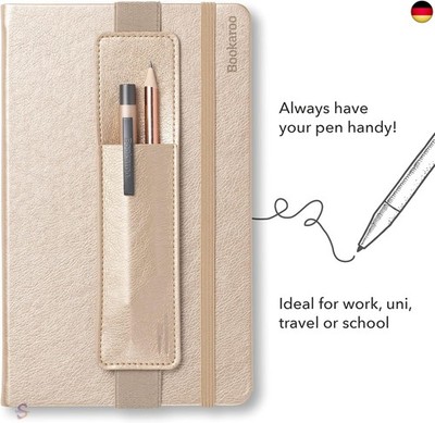 IF Bookaroo Pen Pouch - Gold (Packung mit 2)